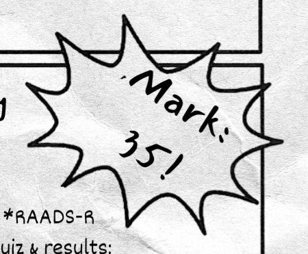 Starburst at right reads: Mark: 35!
